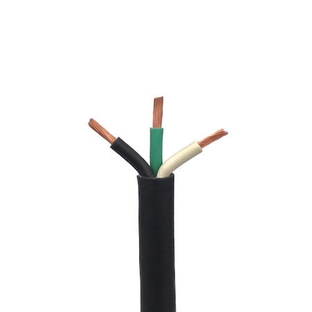 REMINGTON INDUSTRIES 12 AWG SJOOW Portable Cord, 3 Conductor 300V Pwr Cbl, EPDM Wires w/CPE Outer Jacket - 500' Lngth SJOOW1203-500